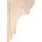 Ekena Millwork New Brighton Smooth Corbel, Douglas Fir, 5 1/2"W x 8"D x 12"H COR06X08X12NEB00SDF - alternate 4